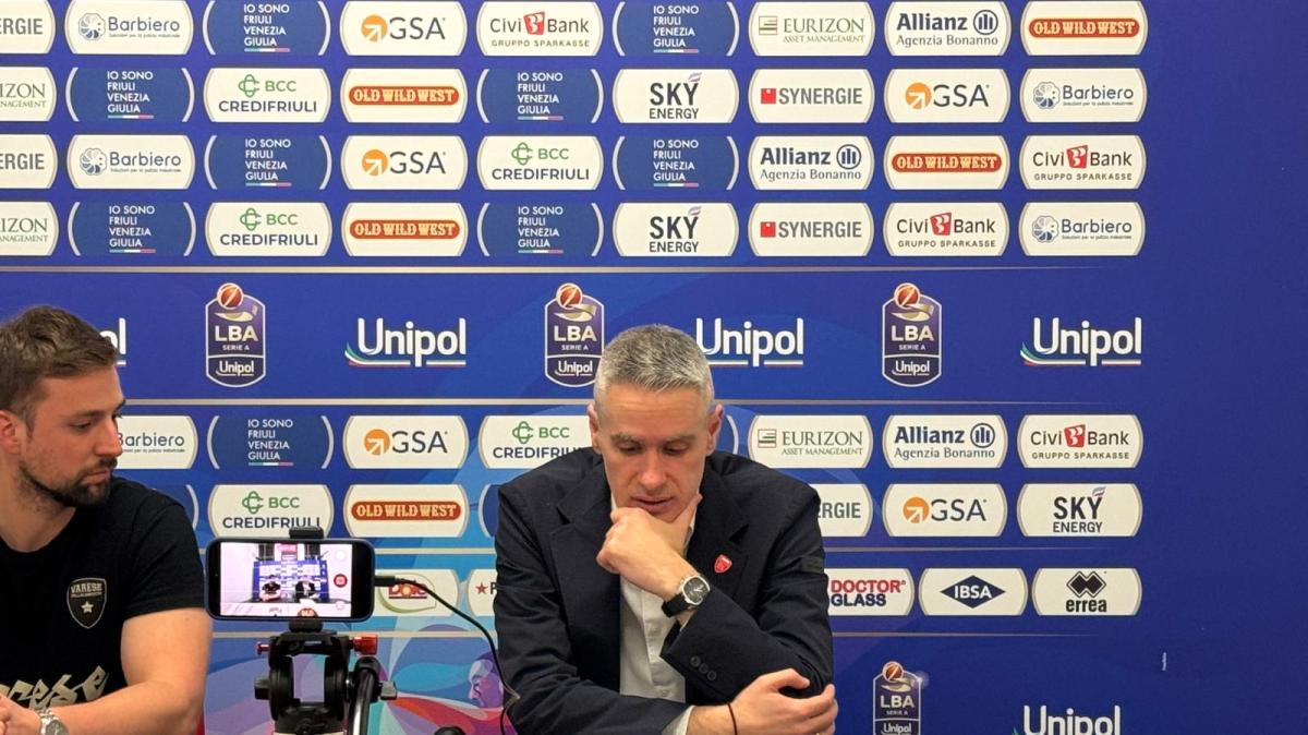 Varese, Kastritis: "La difesa sulle guardie di Udine è stata la chiave per vincere il match"