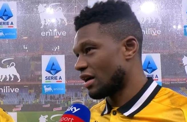 Udinese, Kabasele a Sky: “Abbiamo sofferto ma ne siamo usciti con qualità. Rigore? Braccio in posizione naturale”