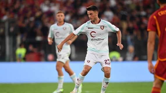 Salernitana, affaticamento per Maggiore ma non sarebbe in dubbio per l'Udinese