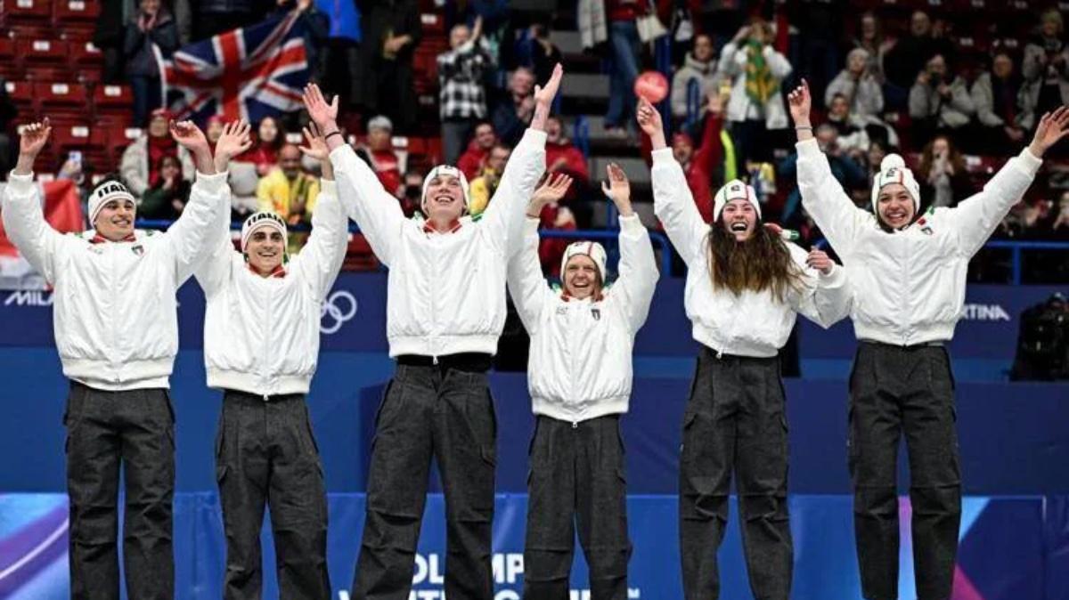 Milano-Cortina, l'Italia conquista l'Oro nella staffetta mista short track