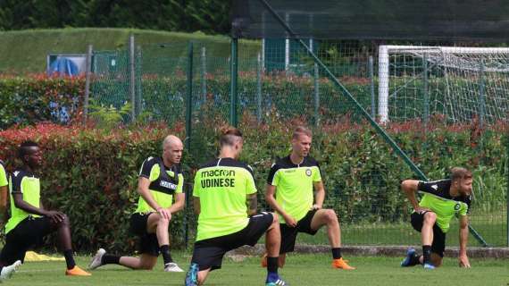 Il report dell'allenamento odierno: mattina sul campo e pomeriggio in palestra per i bianconeri