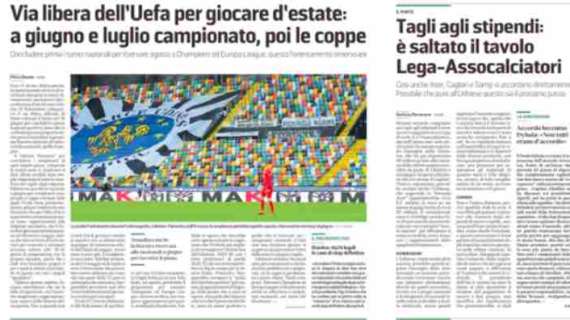 Messaggero Veneto: "Via libera dell'Uefa per giocare d'estate"