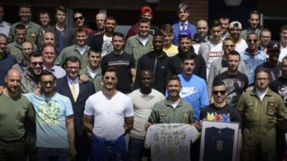 Udinese oggi in visita a Rivolto alla base delle Frecce Tricolori