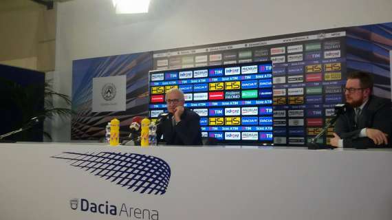 Conferenza stampa, Delneri:"Amarezza per la sconfitta, ma continuando a lavorare arriveranno i risultati"