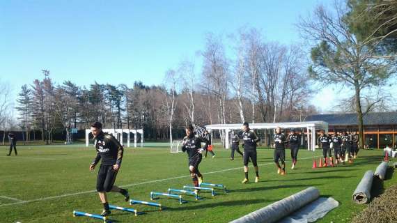 QUI MILAN - Oggi altra seduta di allenamento