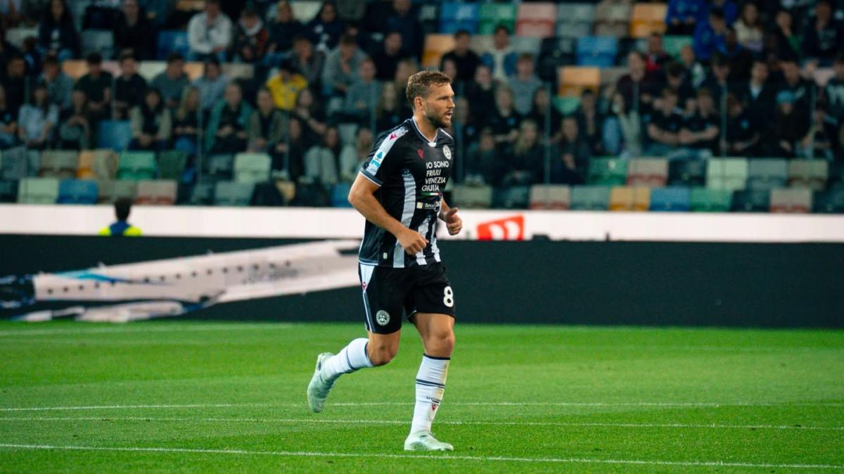 Fiocco rosa in casa Udinese: è nata Celine, figlia di capitan Karlstrom