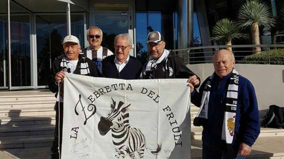 Tifosi presenti anche a Cagliari: i supporters bianconeri incontrano la squadra!