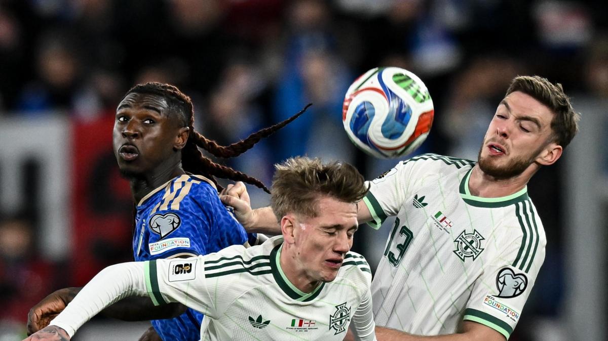 Italia-Irlanda del N. 2-0, LE PAGELLE DEGLI AVVERSARI: oltre il catenaccio c’è poco