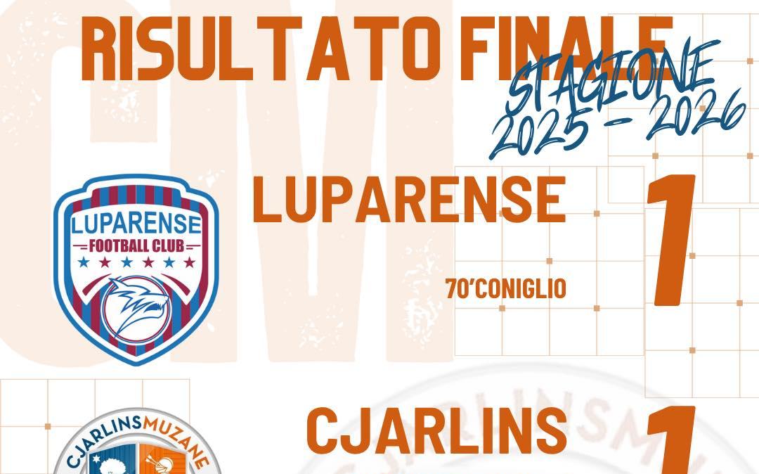 Serie D, terzo pareggio consecutivo per il Cjarlins Muzane: con la Luparense finisce 1-1