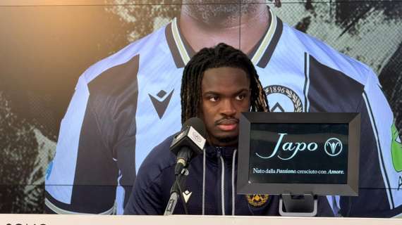 Udinese, Runjaic sul possibile impiego di Solet: "È a disposizione, può giocare sia a tre che a quattro"