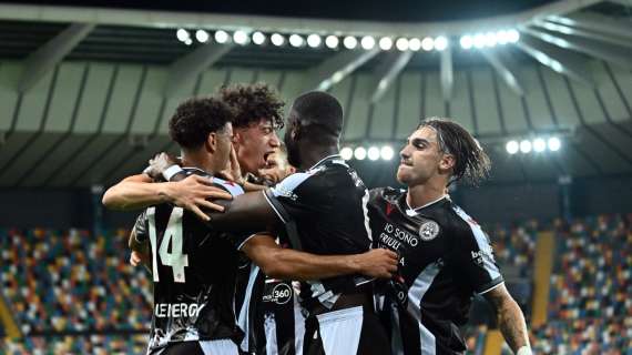 Udinese-Carrarese 2-0, le pagelle de Il Gazzettino: i bianconeri passano il turno senza troppi sforzi