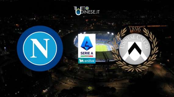 DIRETTA Serie A Napoli-Udinese 1-1: i bianconeri bloccano la capolista