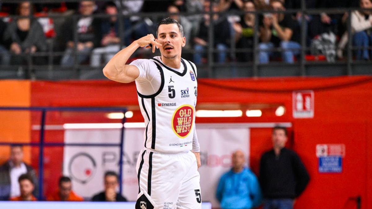 Apu Udine, Alibegovic vince il premio come miglior italiano dell'ultimo turno di LBA