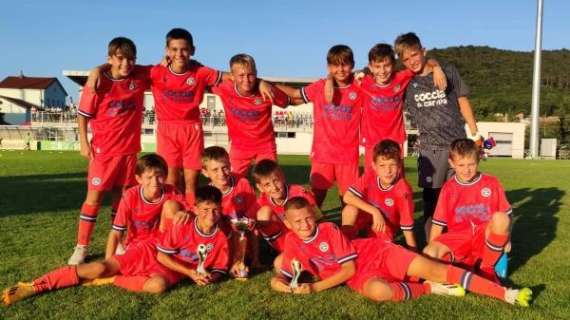 L'Under 11 dell'Udinese vince la Tabor Cup in Slovenia