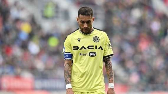 Udinese, Sottil su Pereyra: "Mi auguro termini qui la carriera"