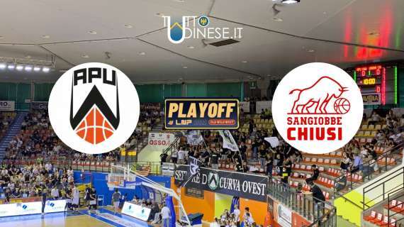 RELIVE  Playoff Semifinale A2 Apu OWW Udine-Basket Chiusi. 72-70: RISULTATO FINALE