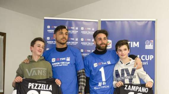 Pezzella e Zampano testimonial della Junior TIM Cup 2018