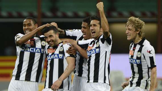 Coppa Italia: Udinese-Inter 1-0, Maicosuel gol. Mazzarri fuori, niente derby col Milan
