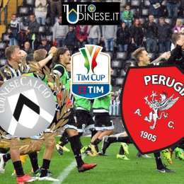 Coppa Italia, Udinese-Perugia: le Formazioni Ufficiali