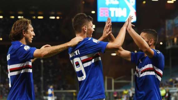 Coppa Italia, Sampdoria a valanga. Ok Sassuolo e Chievo