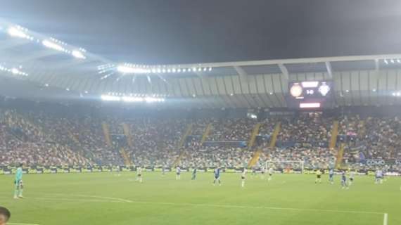 Udinese, il cestista Derrick Marks presente allo stadio contro il Como