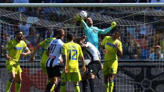 Udinese-Sassuolo 1-1, LE PAGELLE: prestazione a metà