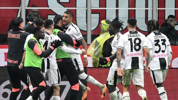 Serie A, la classifica aggiornata: Udinese a più due sulla zona retrocessione