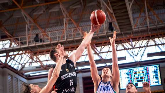 UEB Cividale, non bastano Ferrari e Marangon all'Italia U20: vince la Germania in rimonta