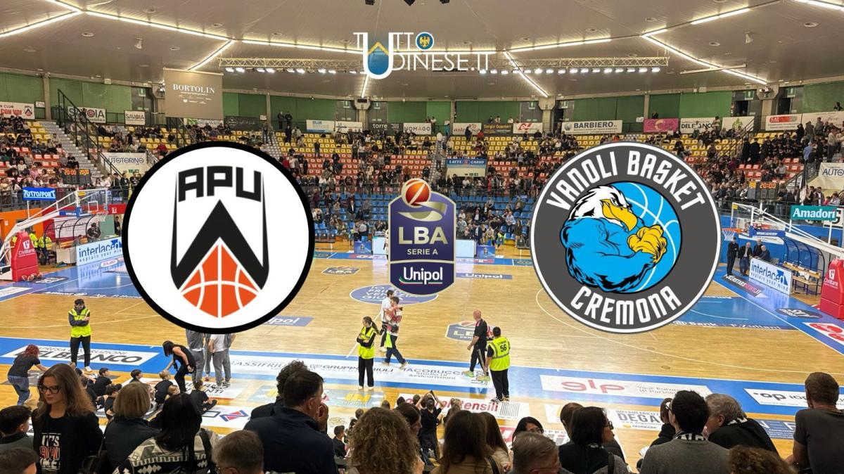 DIRETTA APU Udine - Vanoli Cremona 82-75: RISULTATO FINALE