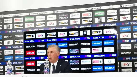 Conferenza stampa, Ancelotti: "Mertens freddo, il gol di Rog ha chiuso la gara, non rincorriamo nessuno, vogliamo solo migliorare"