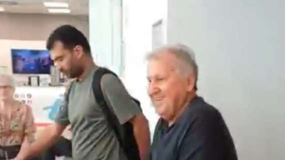 Udinese, Zico è tornato in Friuli: l'arrivo in aeroporto 