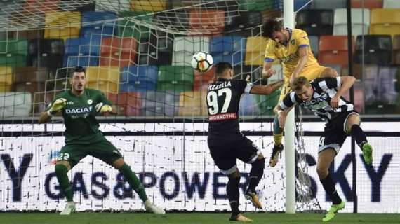 Udinese-Frosinone 3-2, LE PAGELLE: AVANTI COL FIATONE, CANCELLATO LO SPEZIA