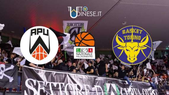 RELIVE SERIE A2, Apu Udine - Reale Mutua Torino (64-75) finita, la Reale Mutua trova il ritmo, i bianconeri no