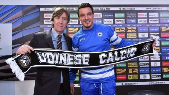 Il comunicato dell'Udinese su Massimo Oddo