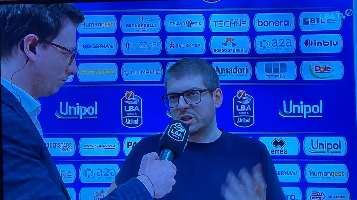 Brescia, Cotelli a LBATV: "Non è stato facile, Udine ha fatto partita di alto livello"