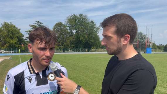 Primavera Udinese, Bozza: "Un onore essere il capitano, dobbiamo andare a 3000 se vogliamo alzare il livello"