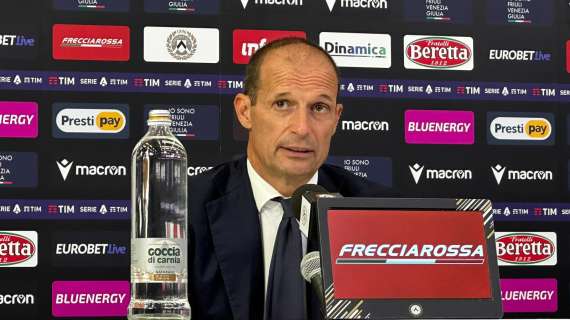 Juventus, Allegri in conferenza stampa: "Vittoria che è una liberazione dopo i mesi passati"