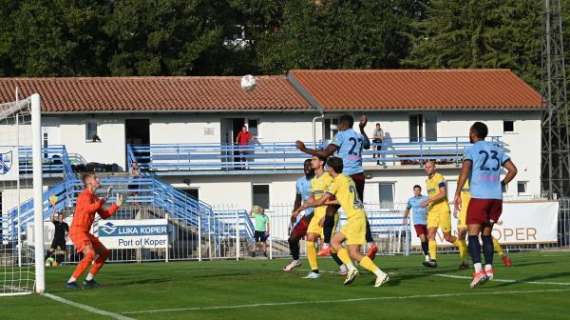 Amichevole Koper-Udinese 1-1, il tabellino della partita 