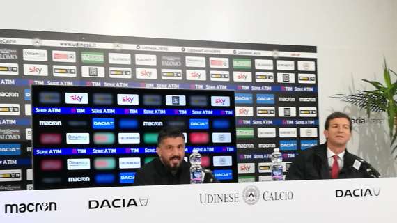 Milan, Gattuso: "L'Udinese mi ha impressionato, talvolta serve un po' di fortuna per vincere"