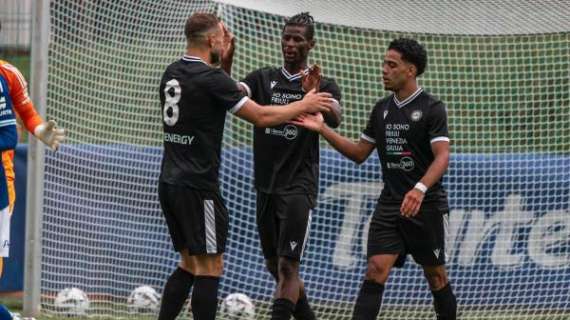 Strasburgo-Udinese 1-2, il tabellino del successo bianconero 