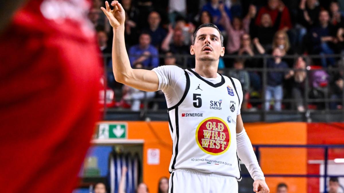 Apu Udine, Alibegovic: "Essere sottovalutato per me è uno stimolo, Pedone è un grande presidente"