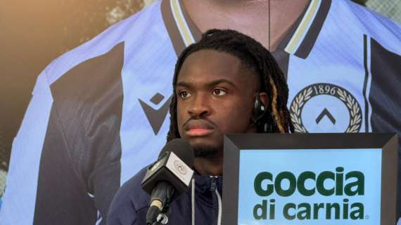 Udinese, Solet in conferenza stampa: "È un grande passo per me, sono pronto per giocare"