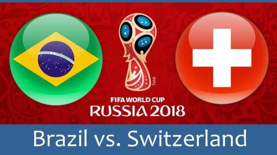 RELIVE FIFA World Cup Russia 2018, Brasile-Svizzera 1-1, Zuber risponde a Coutinho