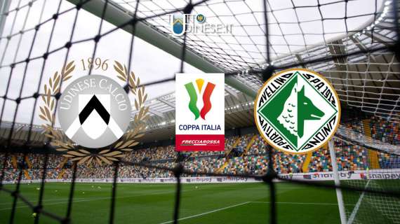 DIRETTA Coppa Italia Udinese-Avellino 4-0: bianconeri ai sedicesimi