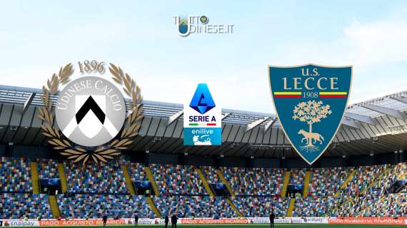 DIRETTA Udinese-Lecce 1-0: i bianconeri ritrovano i tre punti!