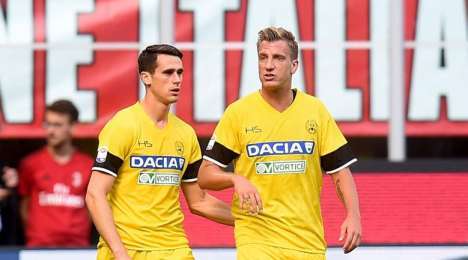 Le ultime di formazione sull'Udinese: Maxi Lopez con Lasagna dal 1'