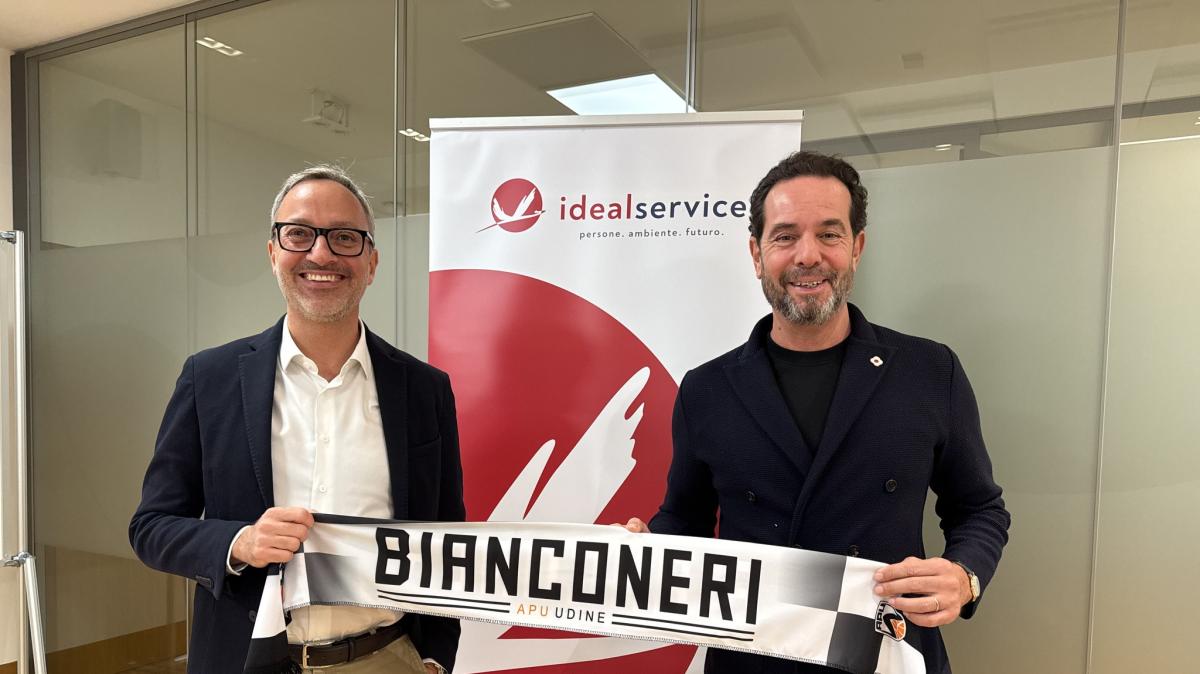 Apu Udine, Idealservice è Premium Partner per la stagione 2025/26