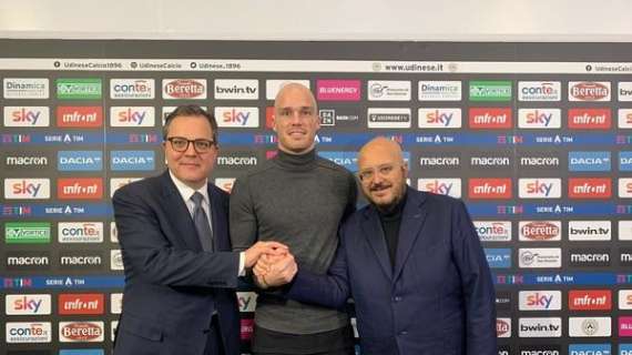 UFFICIALE - Nuytinck rinnova con l'Udinese fino al 2023