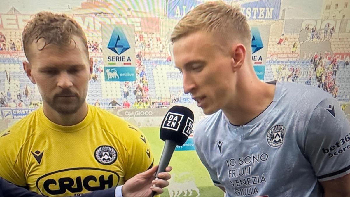 Buksa a DAZN: "L'Udinese non molla mai. Contento del gol e della vittoria"