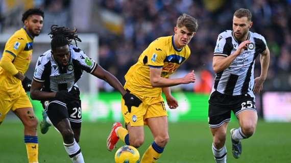 Udinese, contro l'Atalanta un pari che è un chiaro messaggio: si può alzare l'asticella